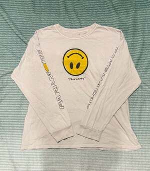 Paramore After Laughter Fake Happy Smiley Long Sleeve T-Shirt
